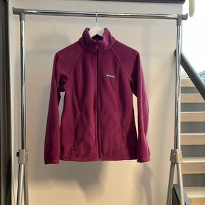 Columbia Women's Fleece Jacket - Plum